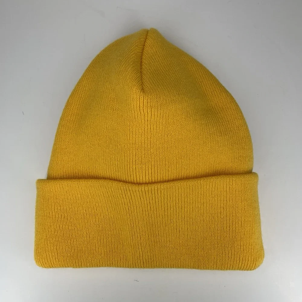 UCO Beanie Hat Cap University Central Oklahoma Bronchos Yellow OSFM Acrylic